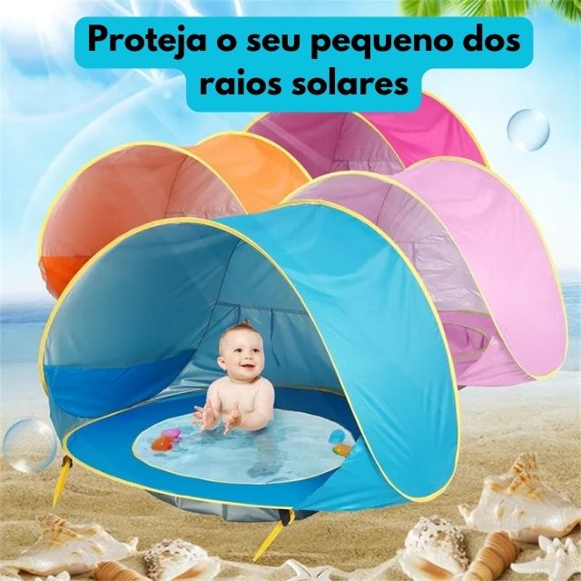 Tenda Kids™ - Para Bebês com Piscina e Proteção UV