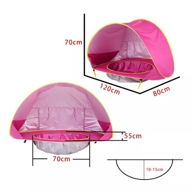 Tenda Kids™ - Para Bebês com Piscina e Proteção UV