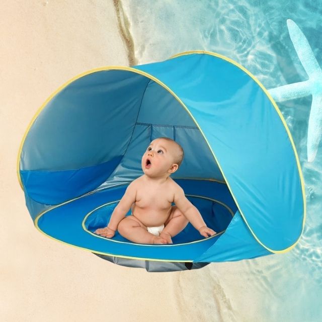 Tenda Kids™ - Para Bebês com Piscina e Proteção UV